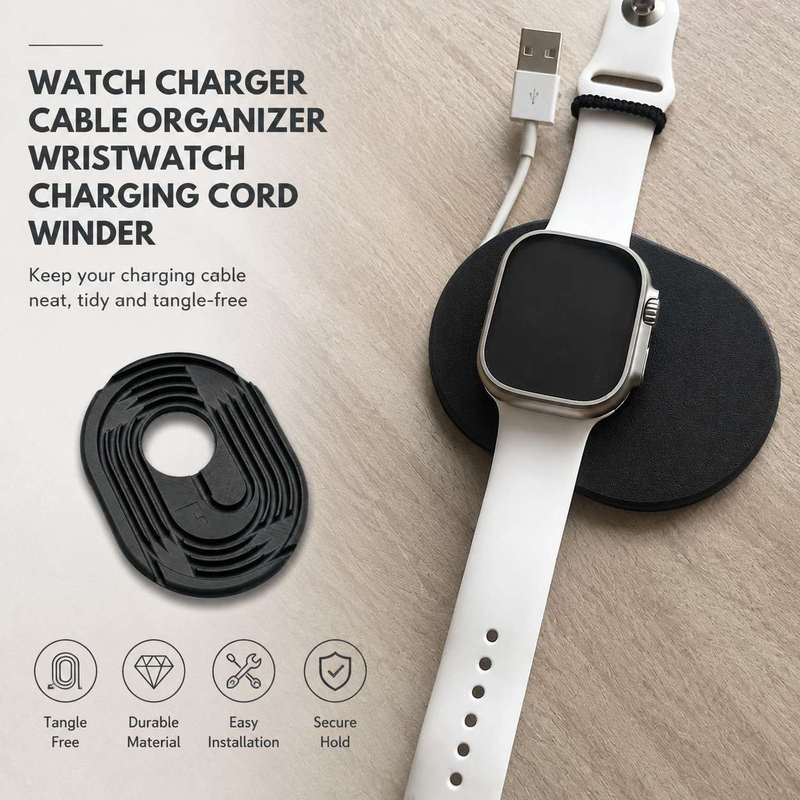 Watch Charger Cable - Organizador de Cabos para Smartwatch: Suporte