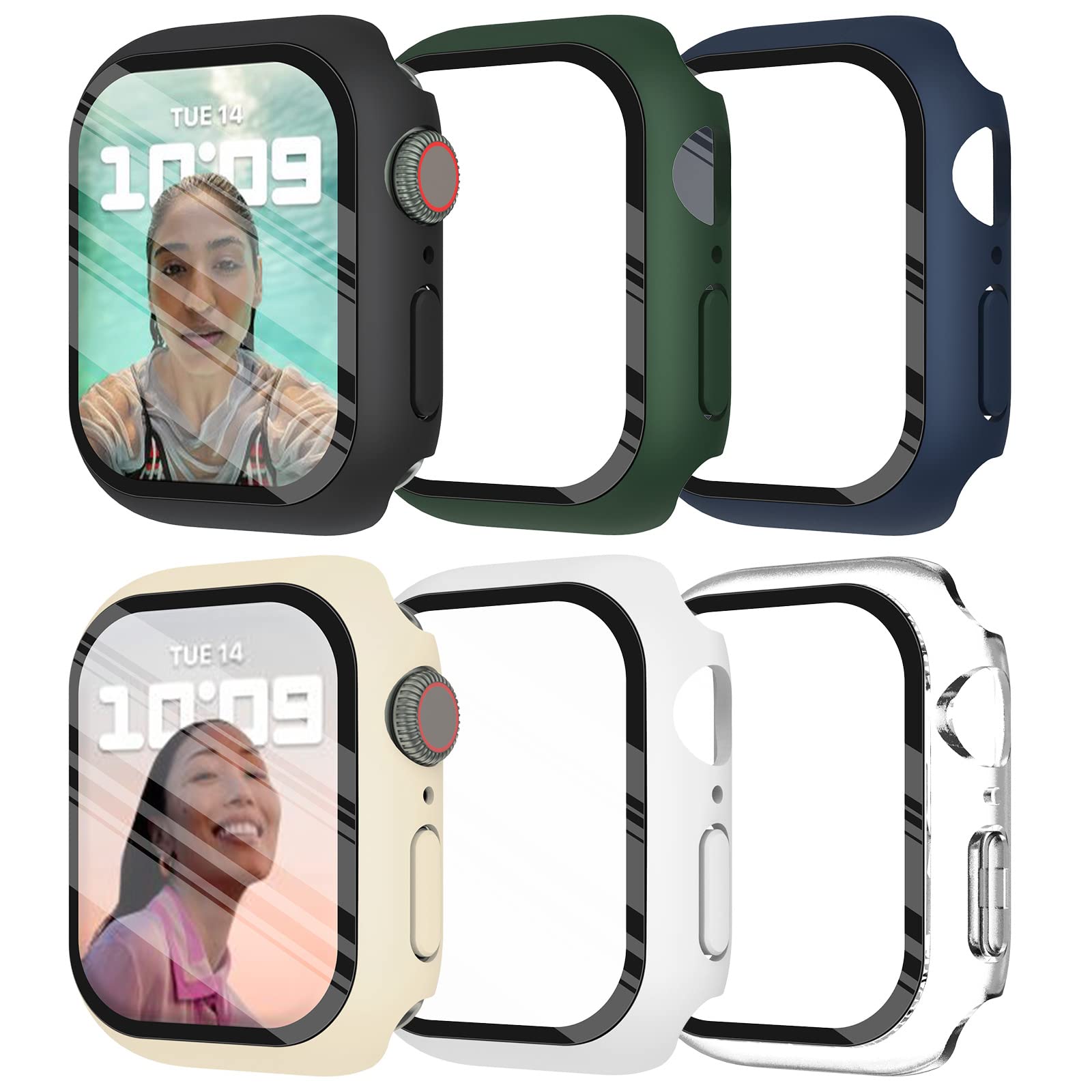 Smartwatch Icon - Vidro temperado + capa para apple