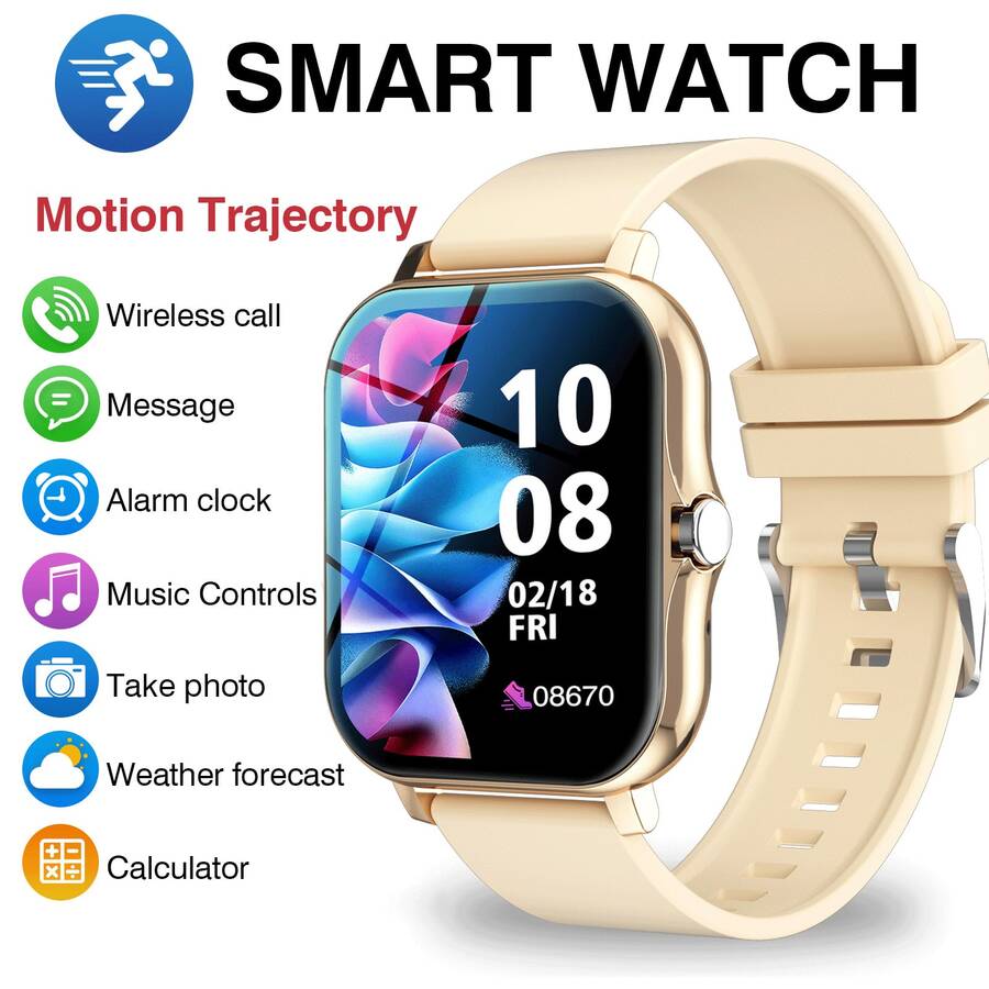 Smartwatch Touch - Relógio Inteligente com Chamadas Sem Fio