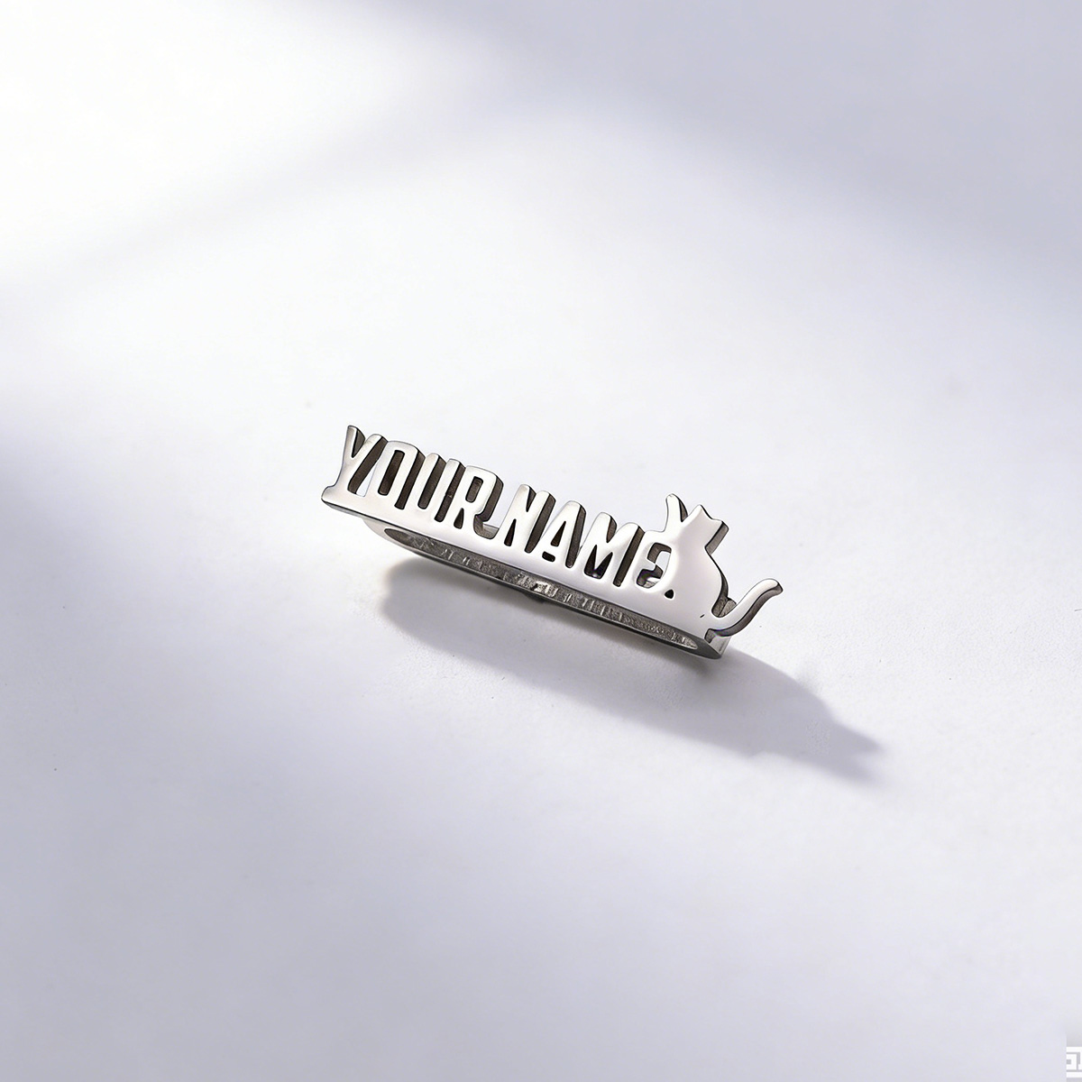 Smartwatch Watch Accessories - Charm de Aço Inoxidável Personalizado com