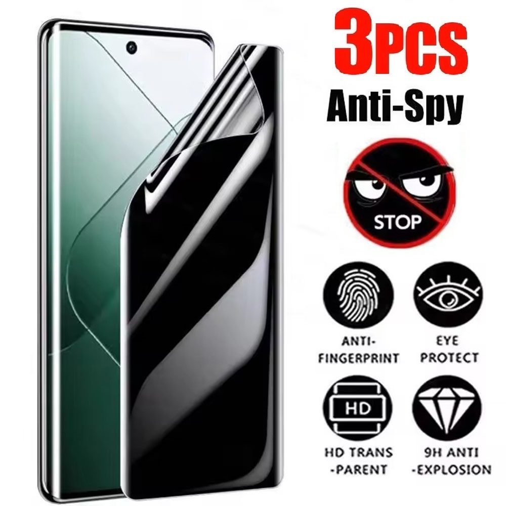 Oppo Find X8 - Filme Hidrogel de Privacidade 3 Peças