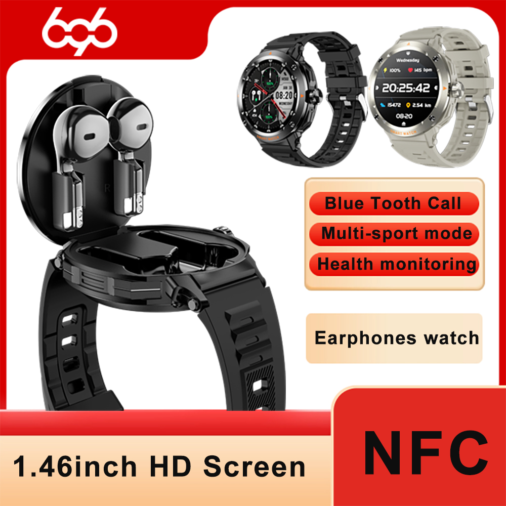 Smartwatch Headset - Relógio 2 em 1 fone de