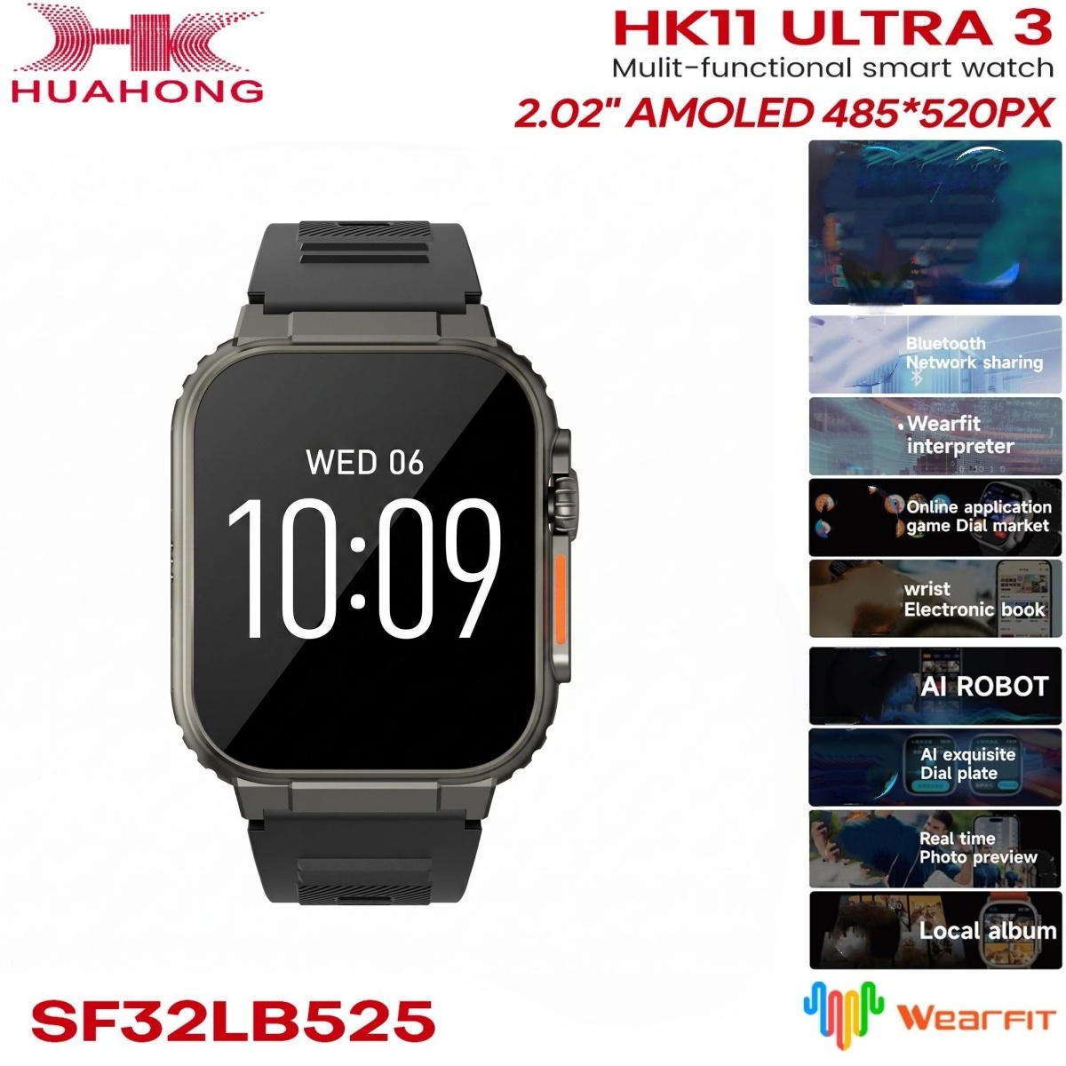 Smartwatch Nexus - Smartwatch Original HK11 Ultra 3 com