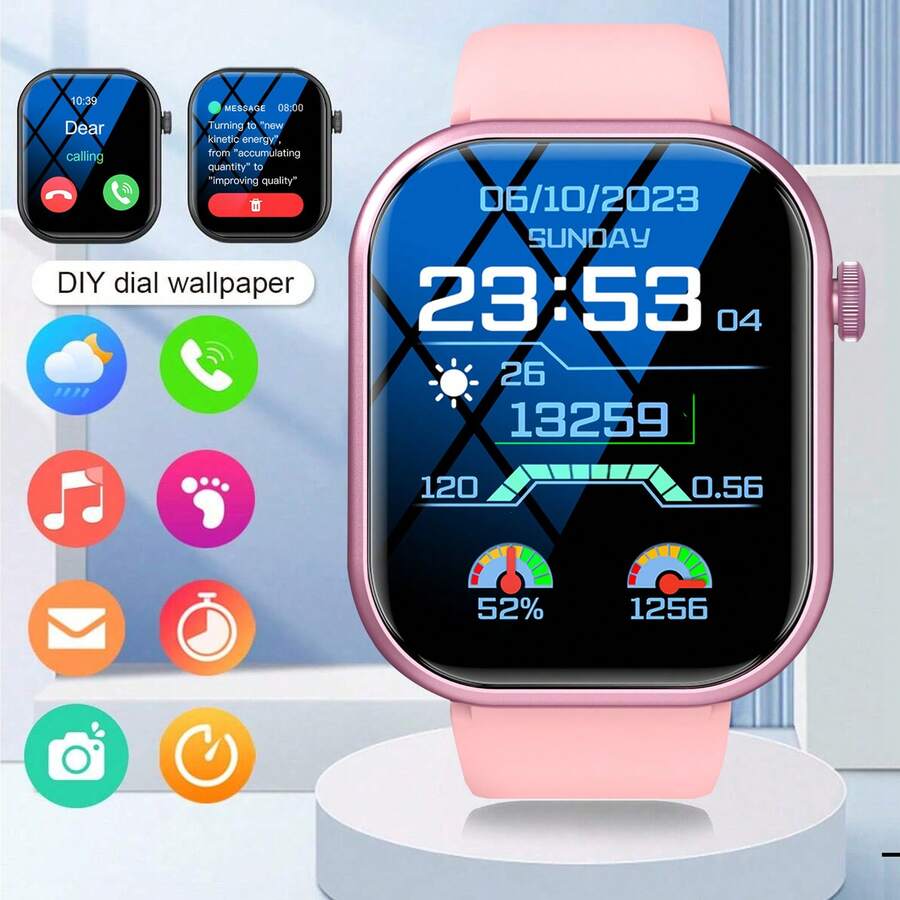 Smartwatch Touch - Relógio Inteligente, Chamadas Sem Fio, Modo