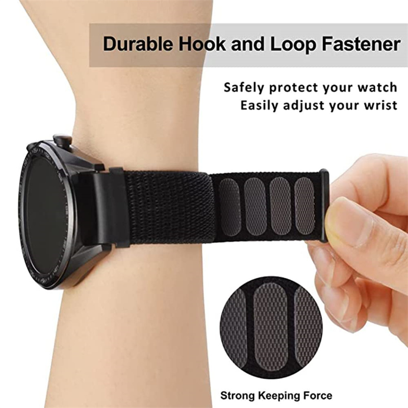 Pulseira de nylon de 20mm 22mm - Sport Loop Strap avaliação e preço