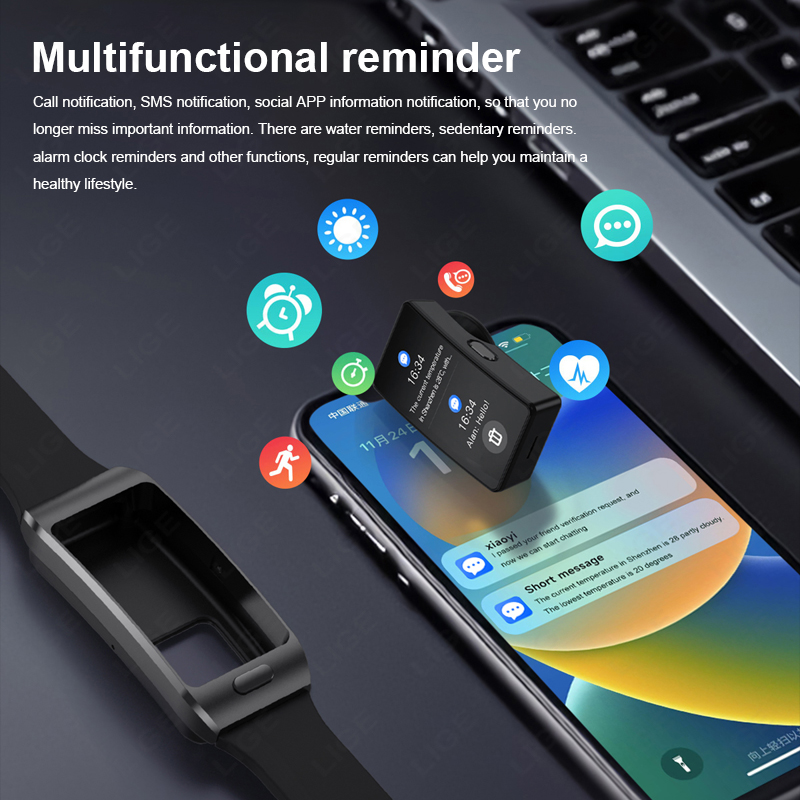 Fones de Ouvido Bluetooth LIGE - Smartwatch Headset avaliação e preço