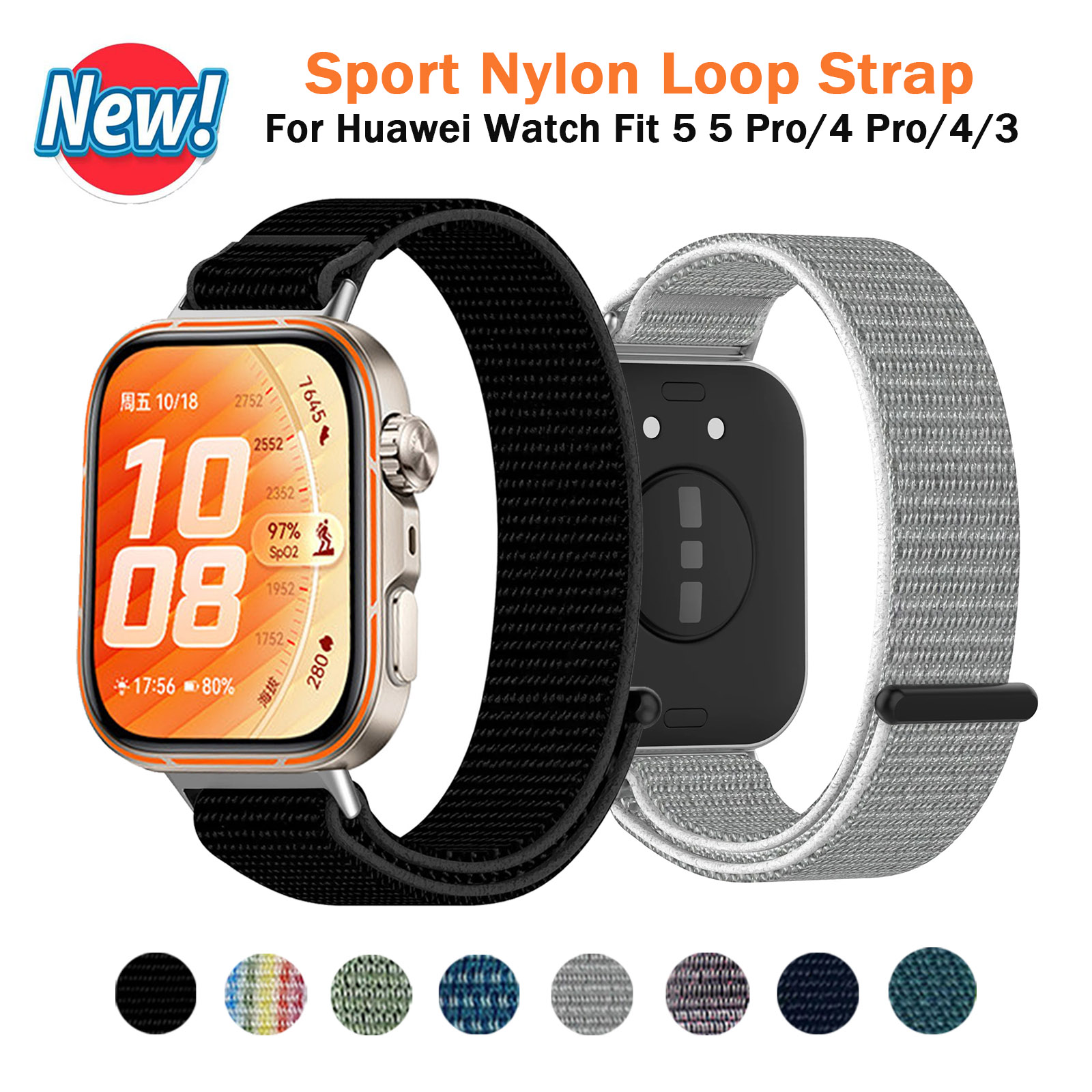 Pulseira de Nylon para Smartwa - Sport Loop Strap avaliação e preço