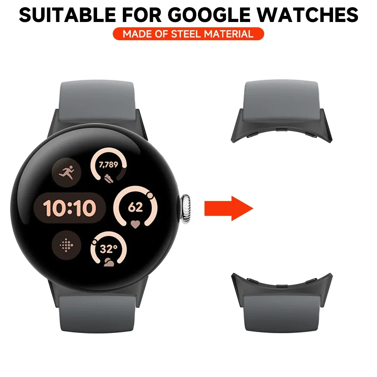 Adaptador de conector de pulse - Smartwatch Watch Accessories avaliação e preço