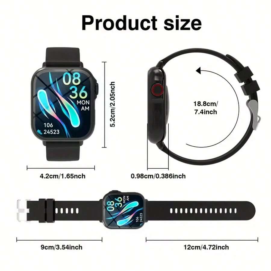 1 unidade Smartwatch 2025 com  - Smartwatch Touch avaliação e preço