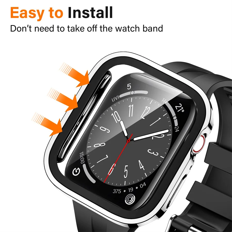 Vidro + capa para apple watch  - Smartwatch Icon avaliação e preço