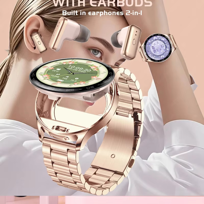 Fone de Ouvido TWS 2 em 1 com  - Smartwatch Headset avaliação e preço