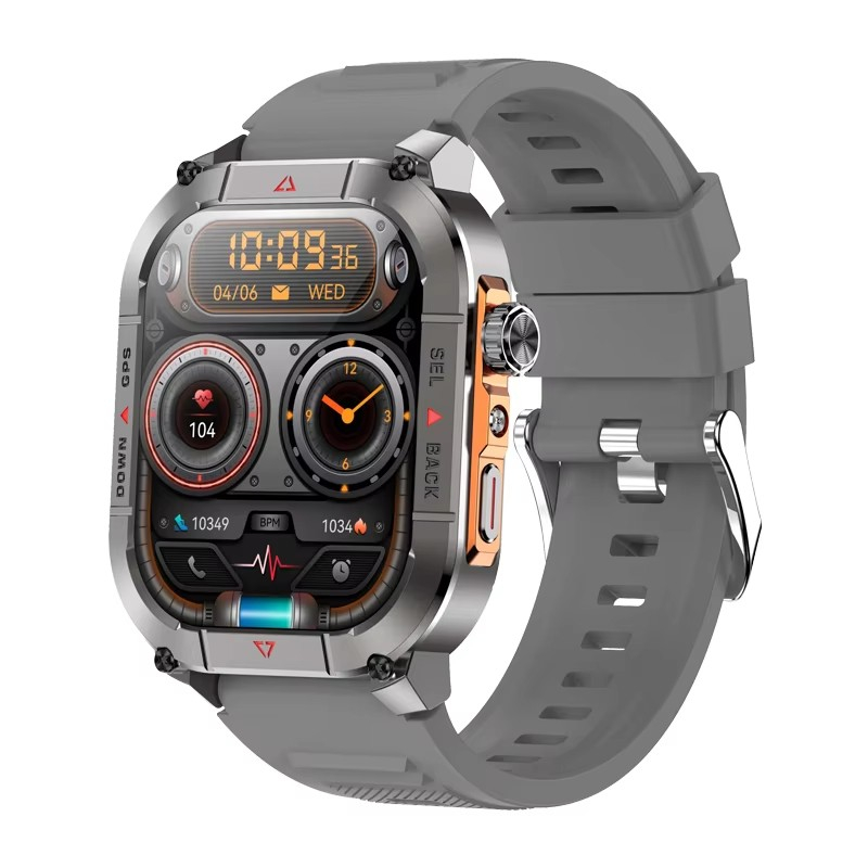 Novo hk84 relógio inteligente  - Smartwatch Touch avaliação e preço