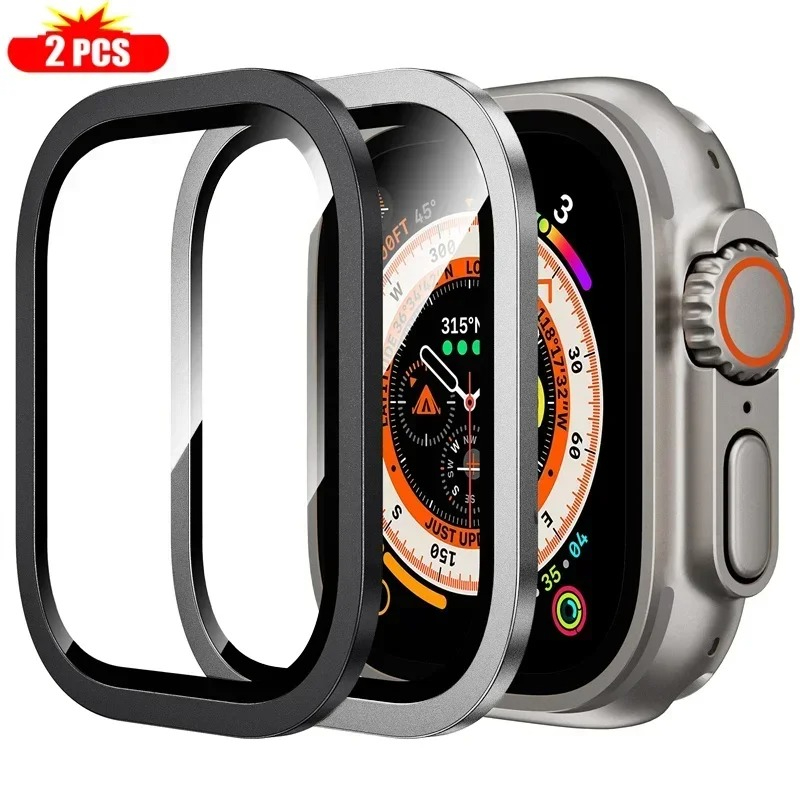 2 pçs vidro temperado para app - Smartwatch Watch Accessories avaliação e preço