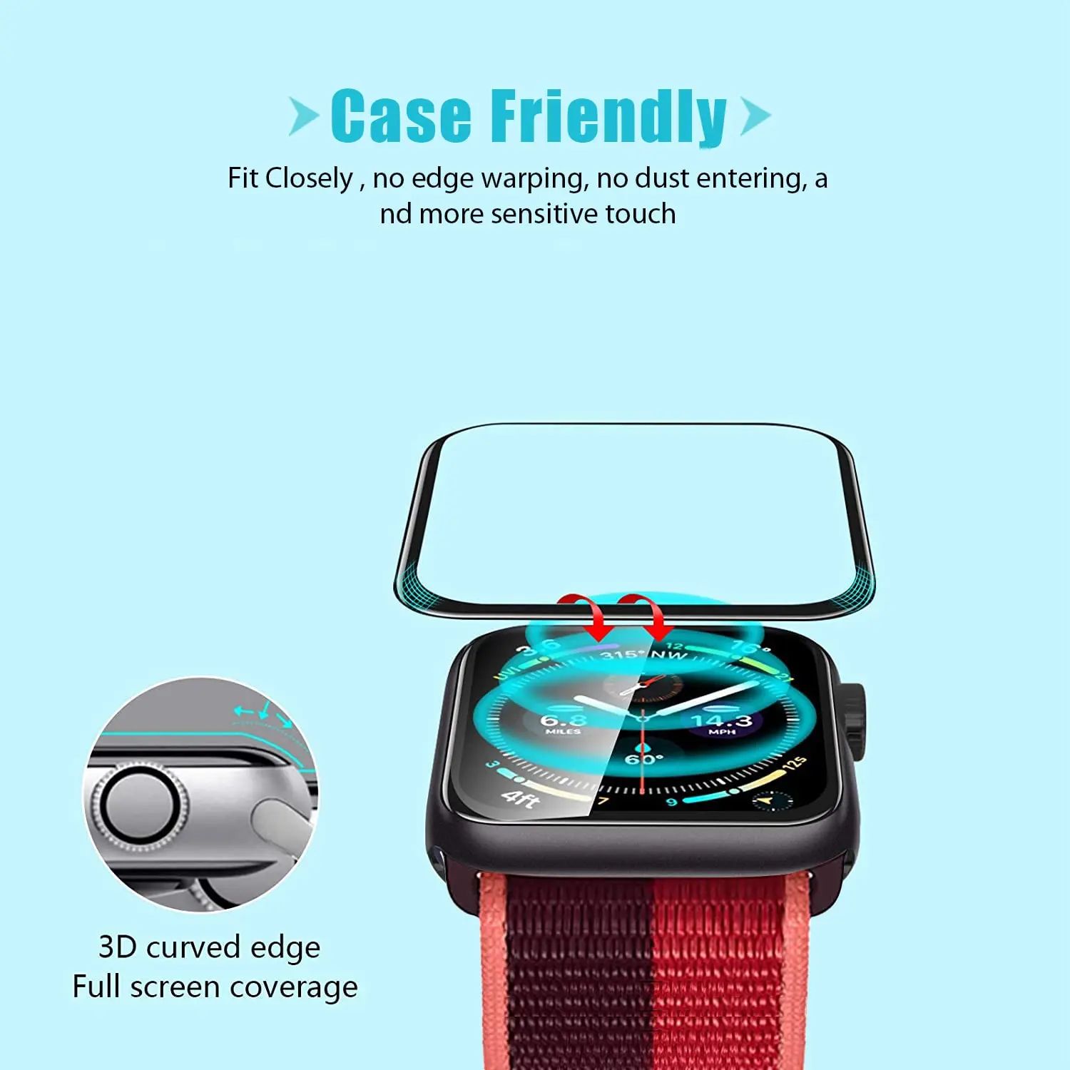 Protetor de Tela 3D em Filme T - Smartwatch Icon avaliação e preço