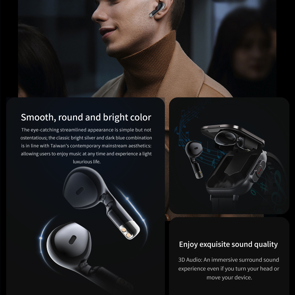 Fone de Ouvido 2 em 1 Smart Wa - Smartwatch Headset avaliação e preço