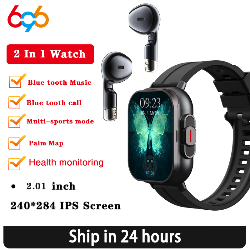 Bt chamada azul dente fones de - Smartwatch Headset avaliação e preço