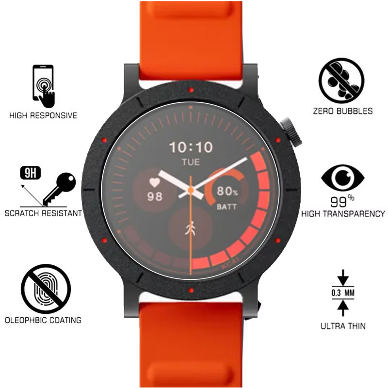 Filme protetor de tela de hidr - Smartwatch Icon avaliação e preço