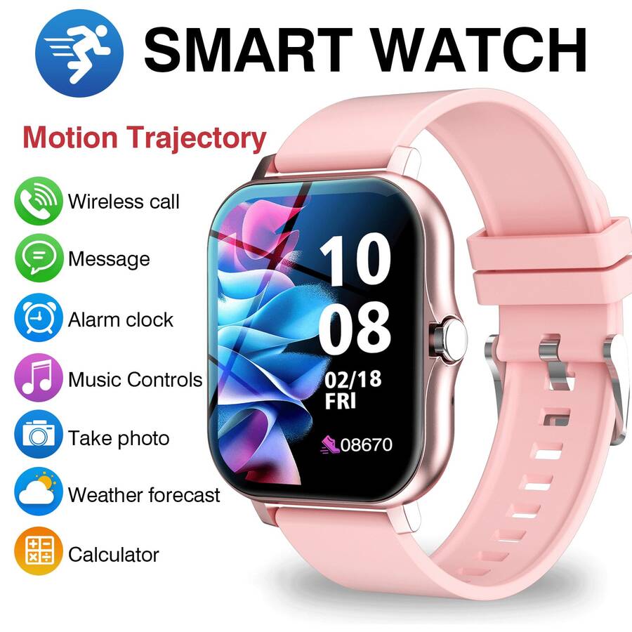Relógio Inteligente com Chamad - Smartwatch Touch avaliação e preço