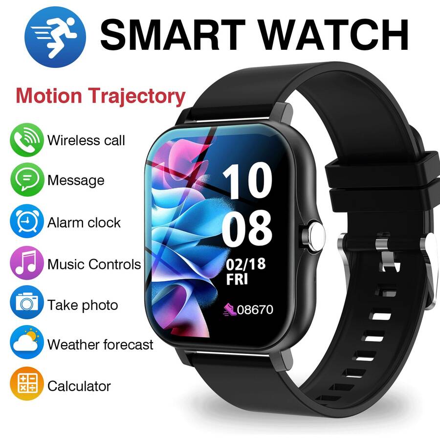 Relógio Inteligente com Chamad - Smartwatch Touch avaliação e preço