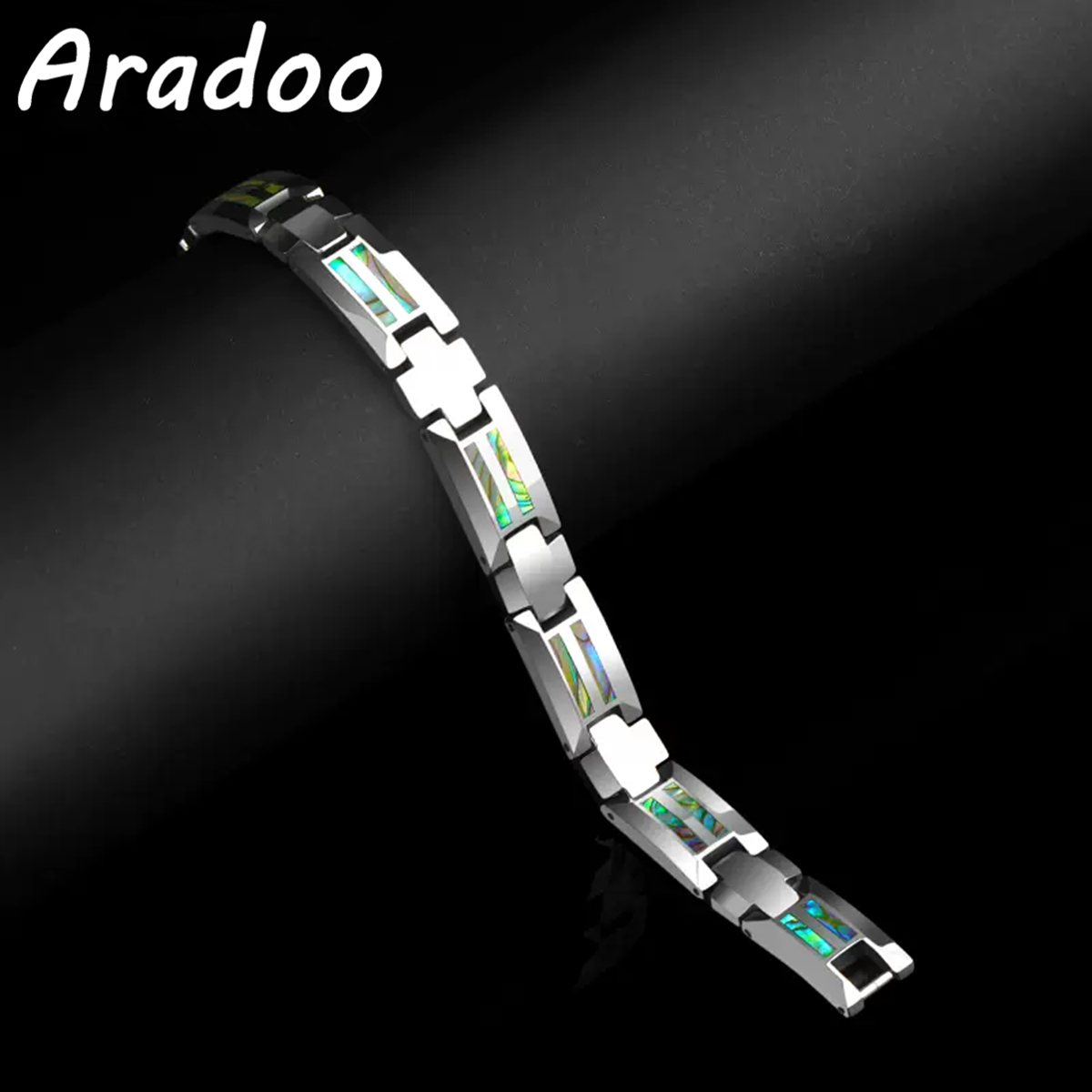 Pulseiras de aço de tungstênio - Ceramic Link Bracelet avaliação e preço