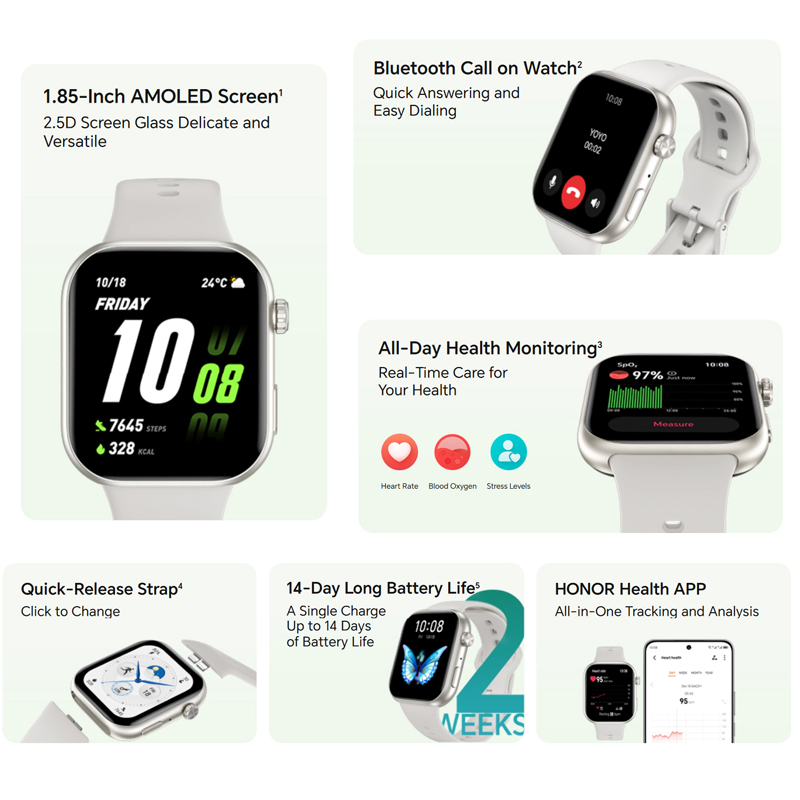 Relógio HONOR CHOICE 2i Versão - Smartwatch Faces avaliação e preço