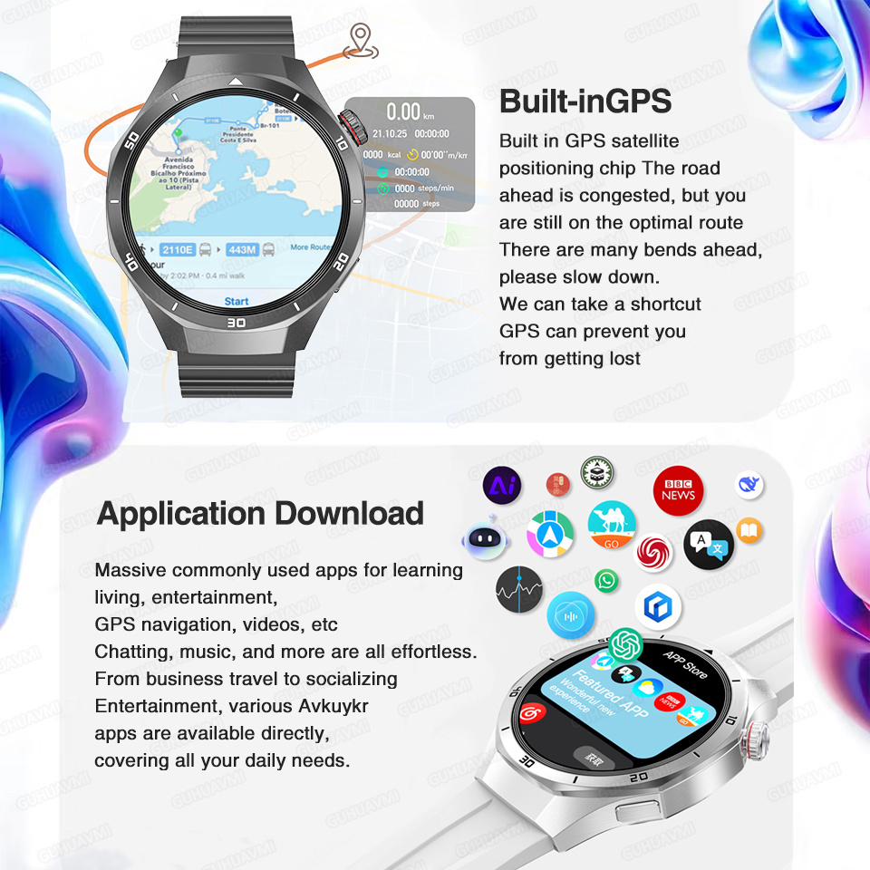 Novo Smartwatch 5 Pro 2026 com - Smartwatch Nexus avaliação e preço