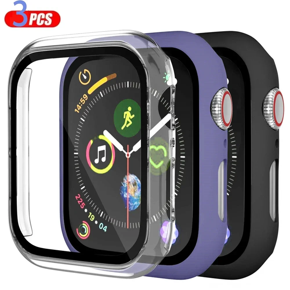 3 pacote de vidro + capa para  - Smartwatch Icon avaliação e preço