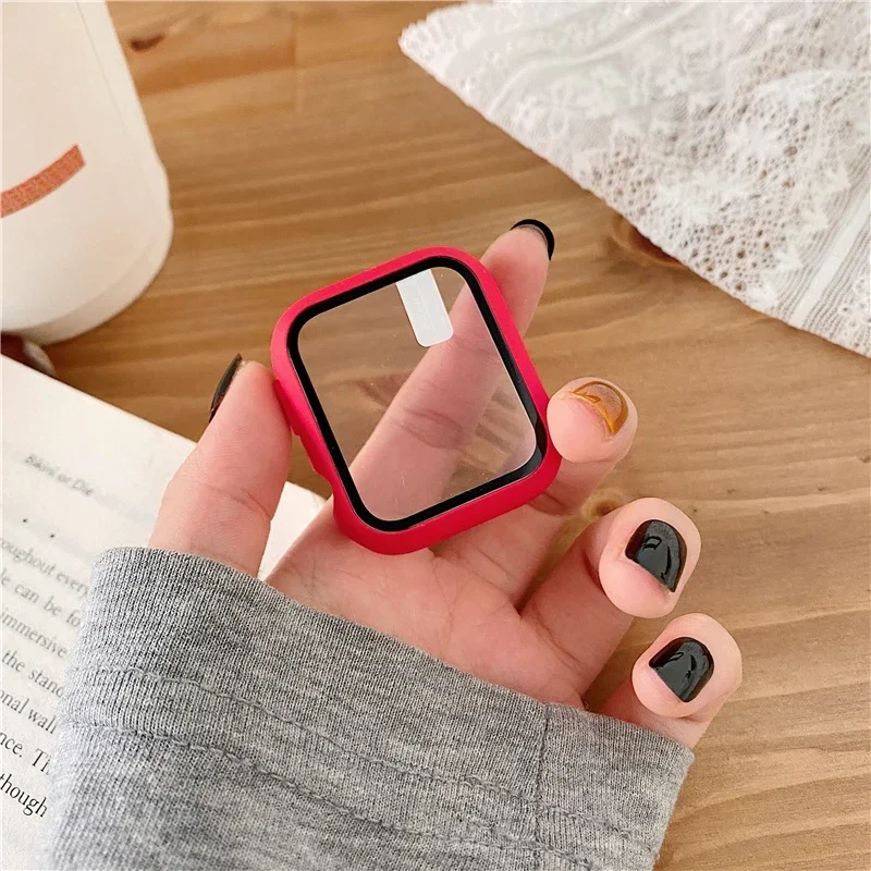 3 pacote de vidro + capa para  - Smartwatch Icon avaliação e preço