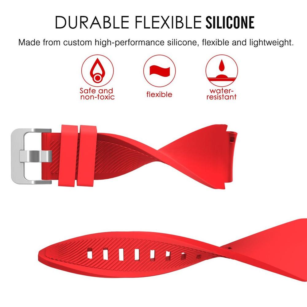 Pulseira de silicone para reló - Fossil Smartwatch Accessories avaliação e preço