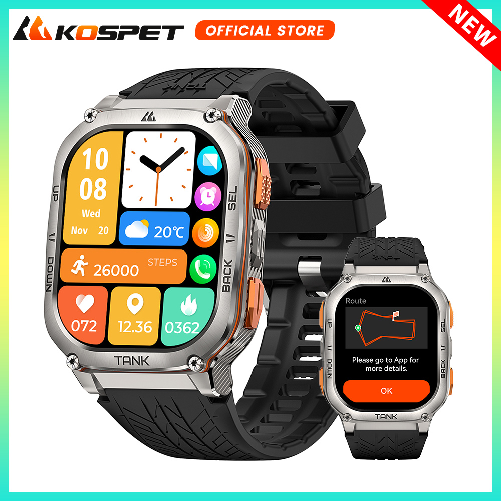 Kospet tanque m3 ultra gps rel - Smartwatch X2 avaliação e preço