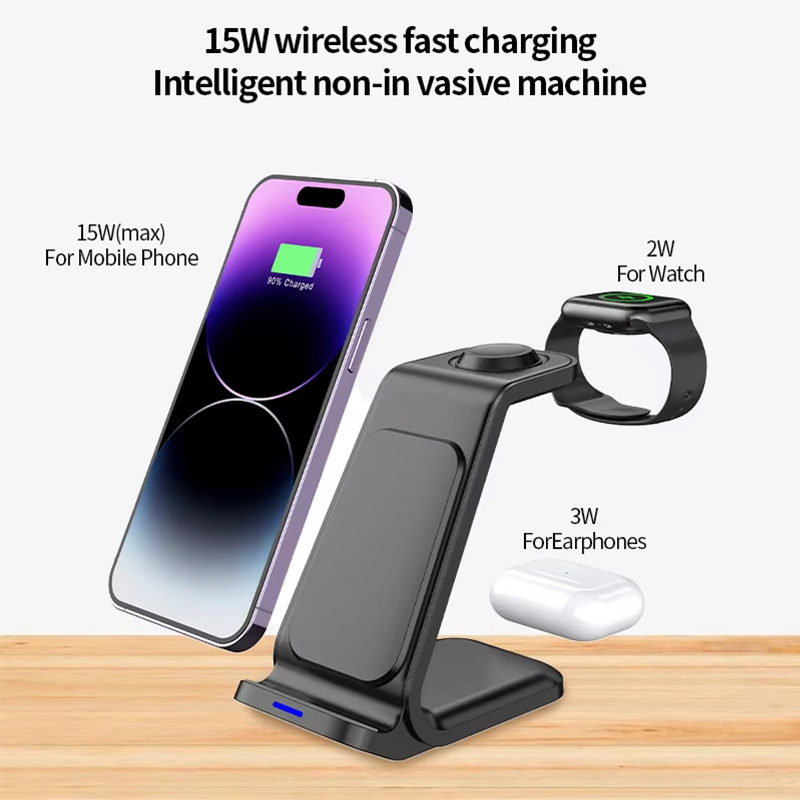 Carregador sem fio 3 em 1 de 1 - Watch Charger Cable avaliação e preço
