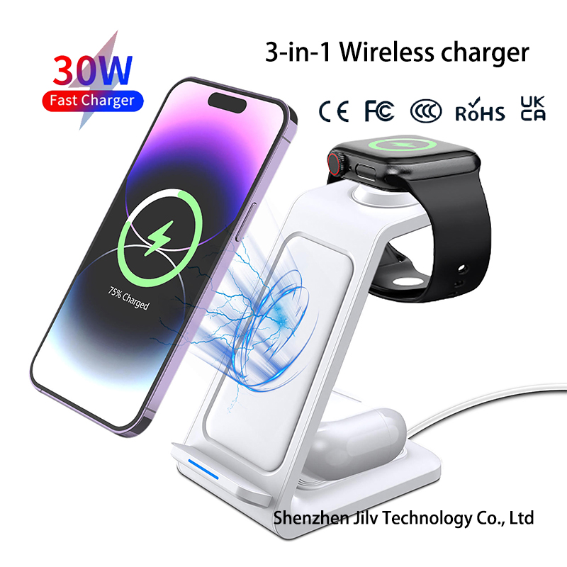 Carregador sem fio 3 em 1 de 1 - Watch Charger Cable avaliação e preço