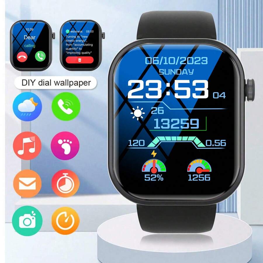 Relógio Inteligente, Chamadas  - Smartwatch Touch avaliação e preço